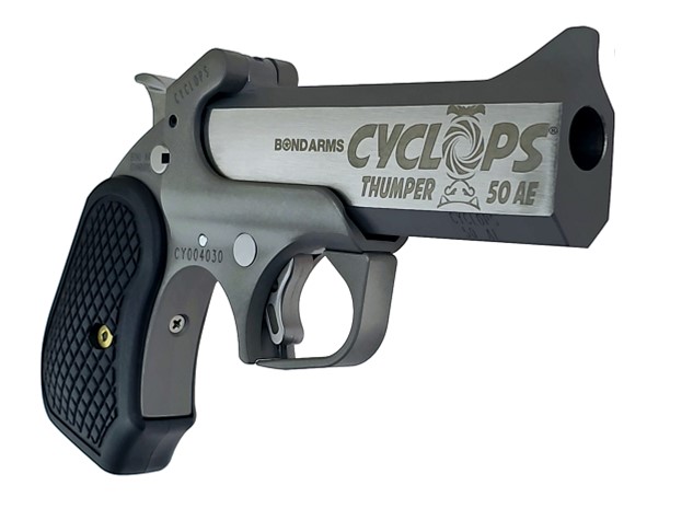 BOND ARMS CYCLOPS 50AE SS 4.25" FS