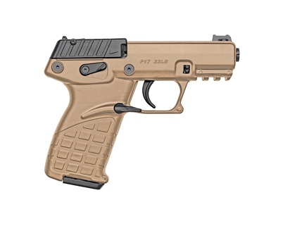 Kel-Tec P17 .22LR 3.8" Tan/Black Threaded 16+1 Pistol