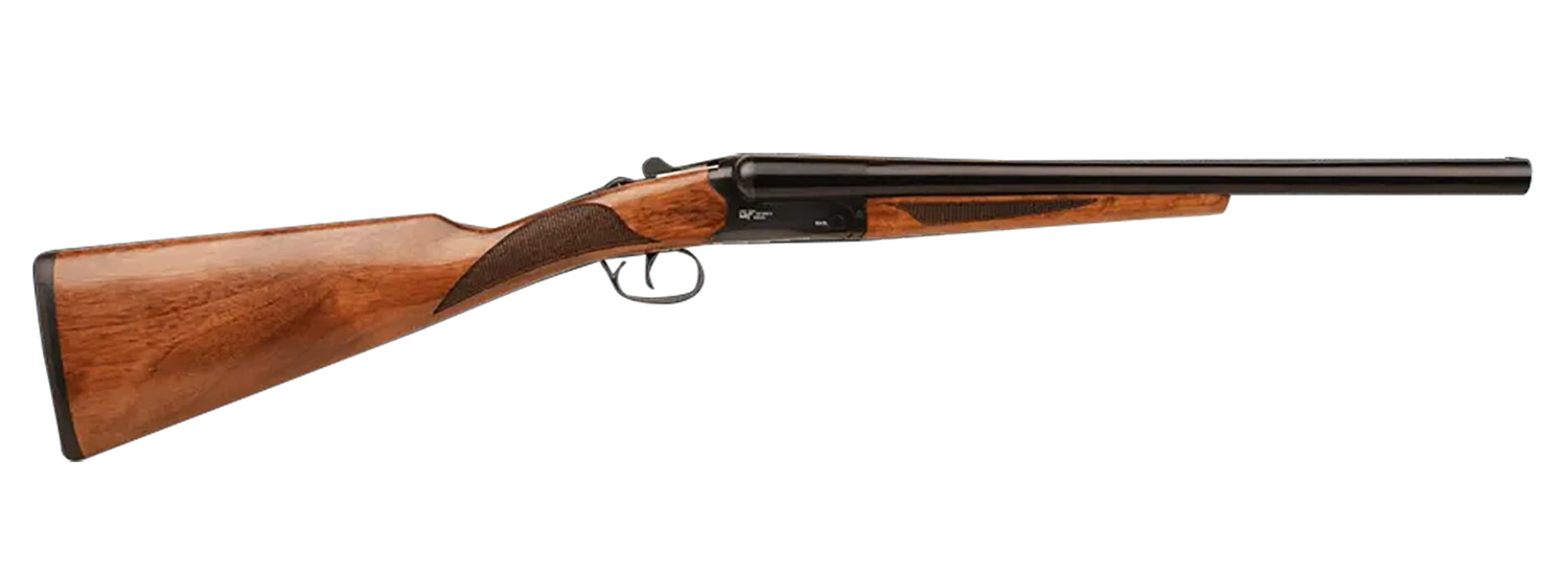 Gforce Arms GF12SXS20 Pancho  12 Gauge Break Open 2rd 20" Side By Side Barrel, Fixed Walnut Stock