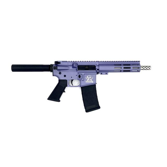 Great Lakes AR-15 .223 Wylde 30rd 7.5" Stainless Wild Orchid