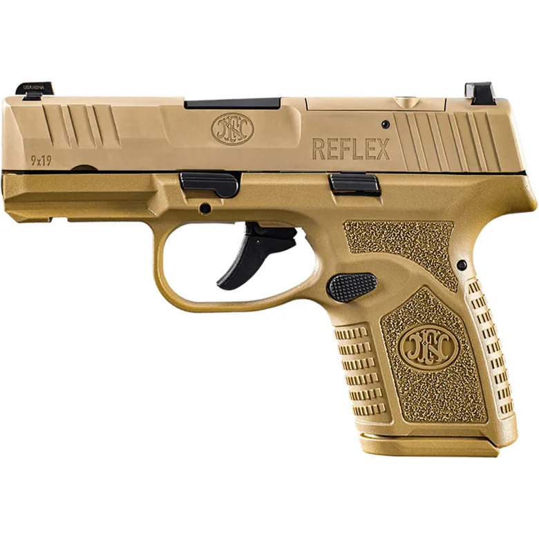 FN REFLEX FDE MRD 9MM 3.3" PISTOL