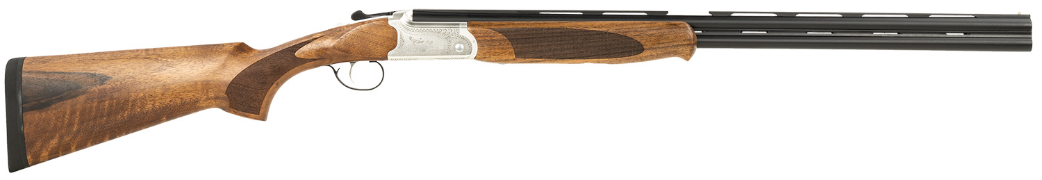 ATI Cavalry SVE 28 Gauge 26" 2rd O/U Silver Engraved Walnut Shotgun