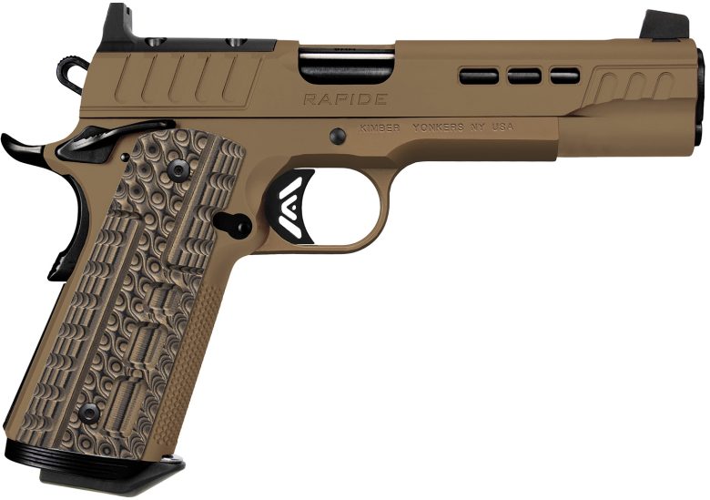 Kimber Rapide FDE OR .38 Super 5" 1911 Pistol