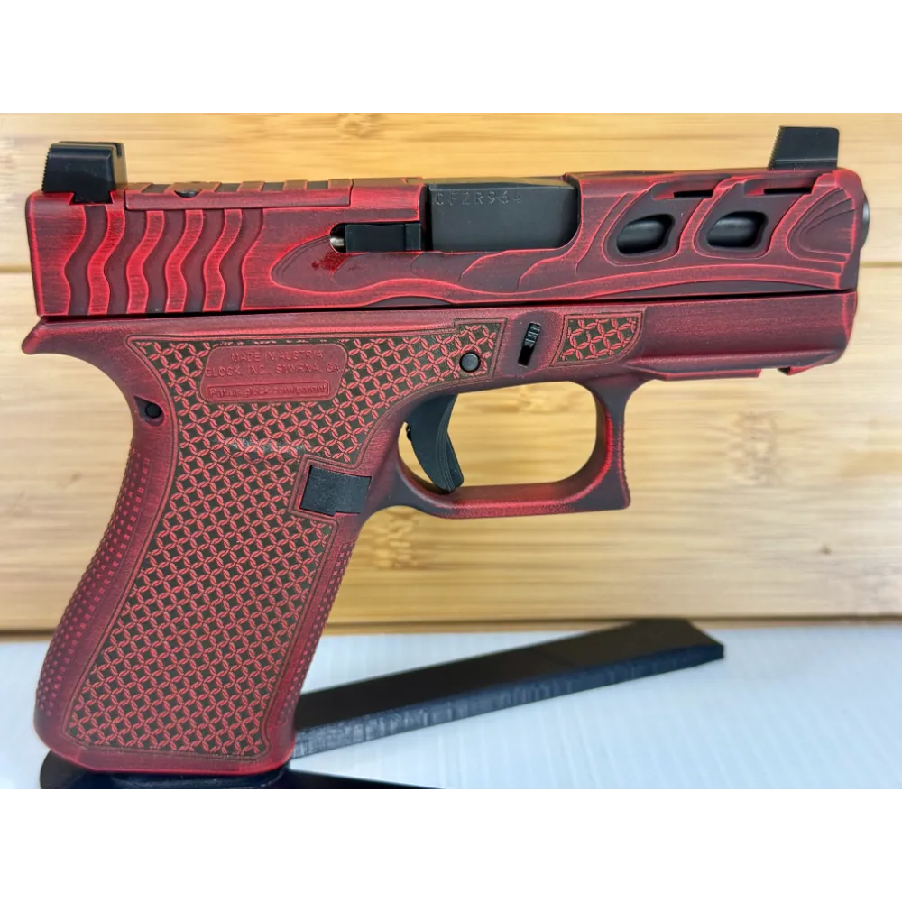 Glock 43X Red Dragon Custom 9mm Optic Ready 10RD Pistol