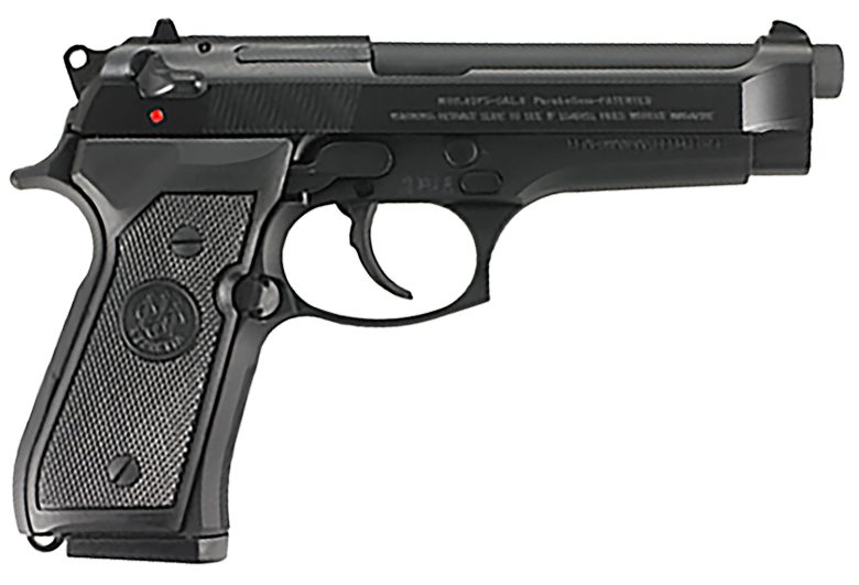 Beretta USA J92F300M 92FS Full Size Frame 9mm Luger 15+1 4.90" Black Bruniton Barrel, Serrated Steel Slide, Frame w/Beavertail, Ambidextrous USA Made