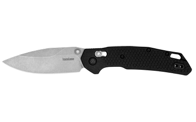 Kershaw Heist Folding Knife, D2 Steel, Stonewashed, 3.2" Blade