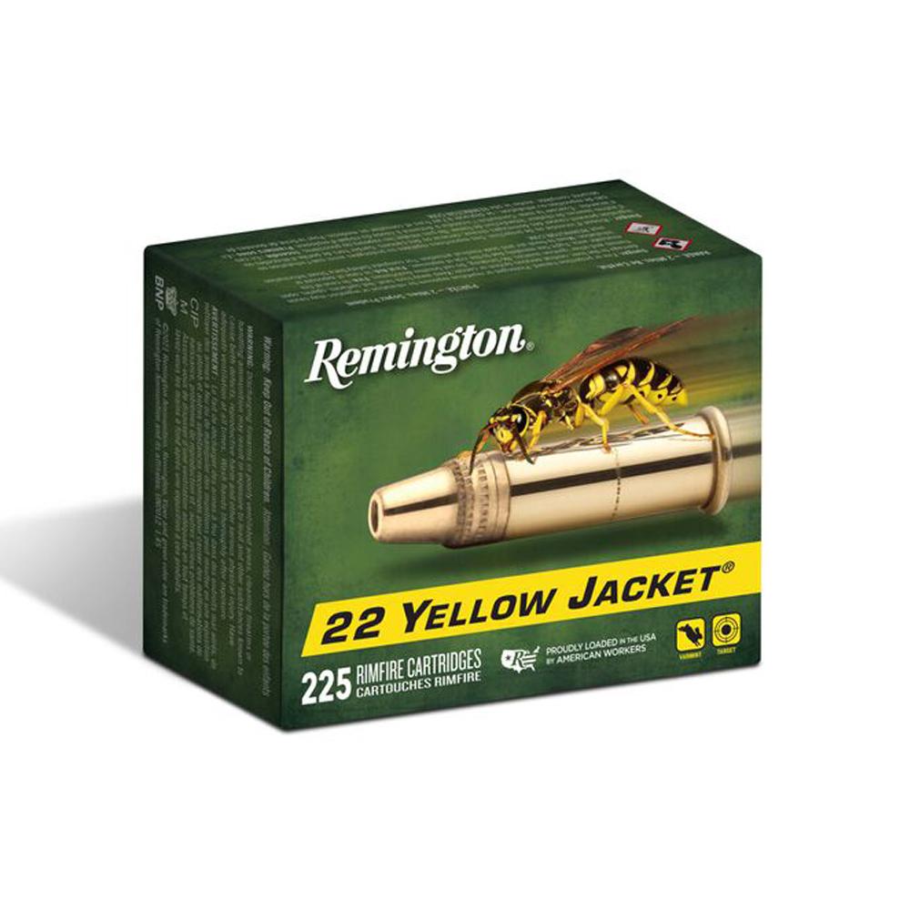 Remington Yellow Jacket .22 LR 33gr HP 225rd