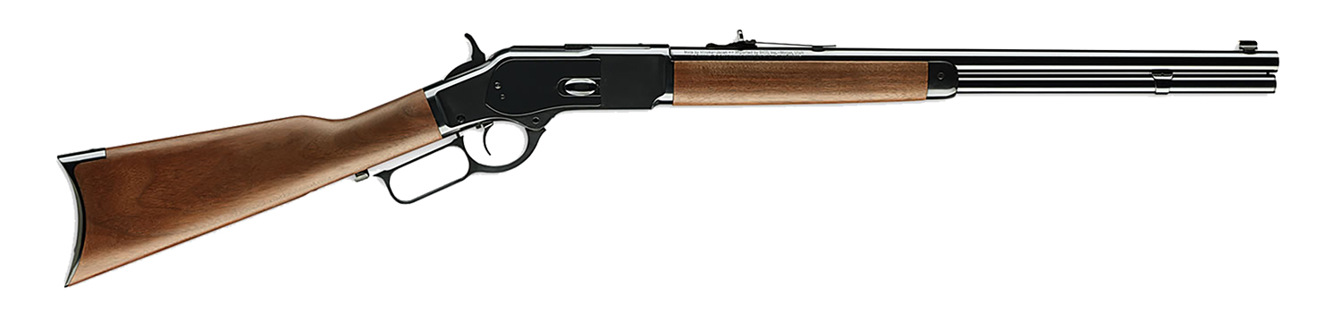 Winchester Repeating Arms 534162124 Model 1892 Short Rifle Full Size 44 Rem Mag 10+1 20" Brushed Polish Blued Sporter Barrel, Drilled & Tapped Steel Receiver, Satin Oiled Walnut Straight Grip Stock