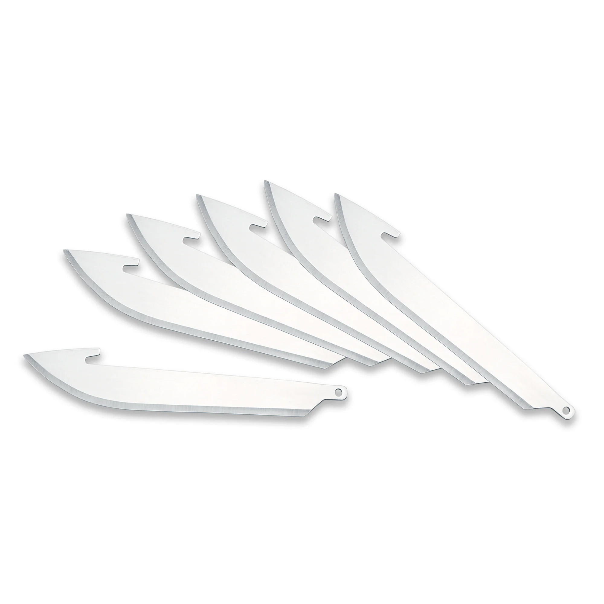 Outdoor Edge RazorLite Drop Point Replacement Blades 3.5" (6-Pack)