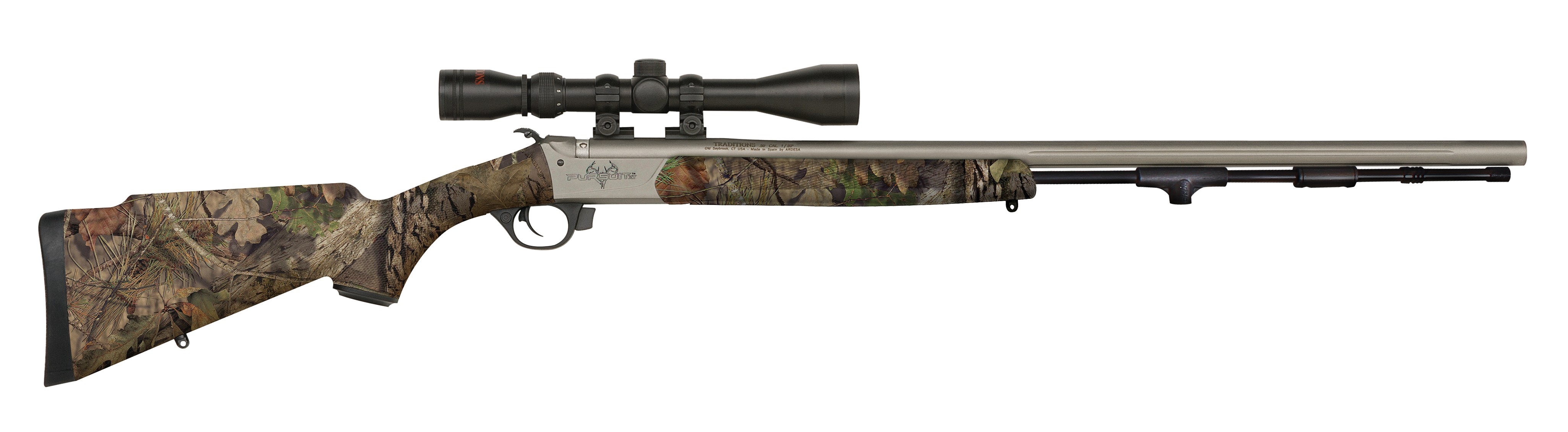 Traditions Pursuit XT 50 Caliber 209 Primer Black Powder Rifle with Scope - image 5 of 5