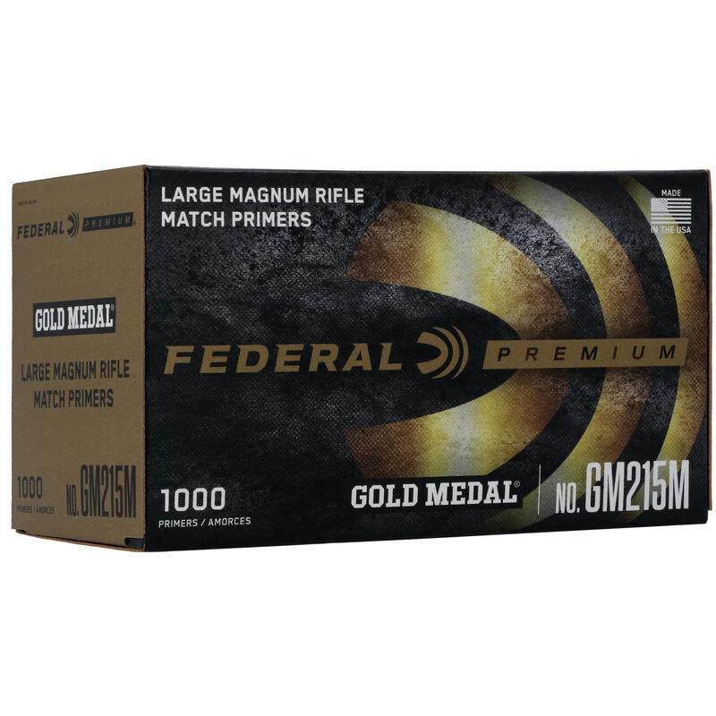 Federal Gold Medal Match Large Magnum Rifle Primers 1000 Count