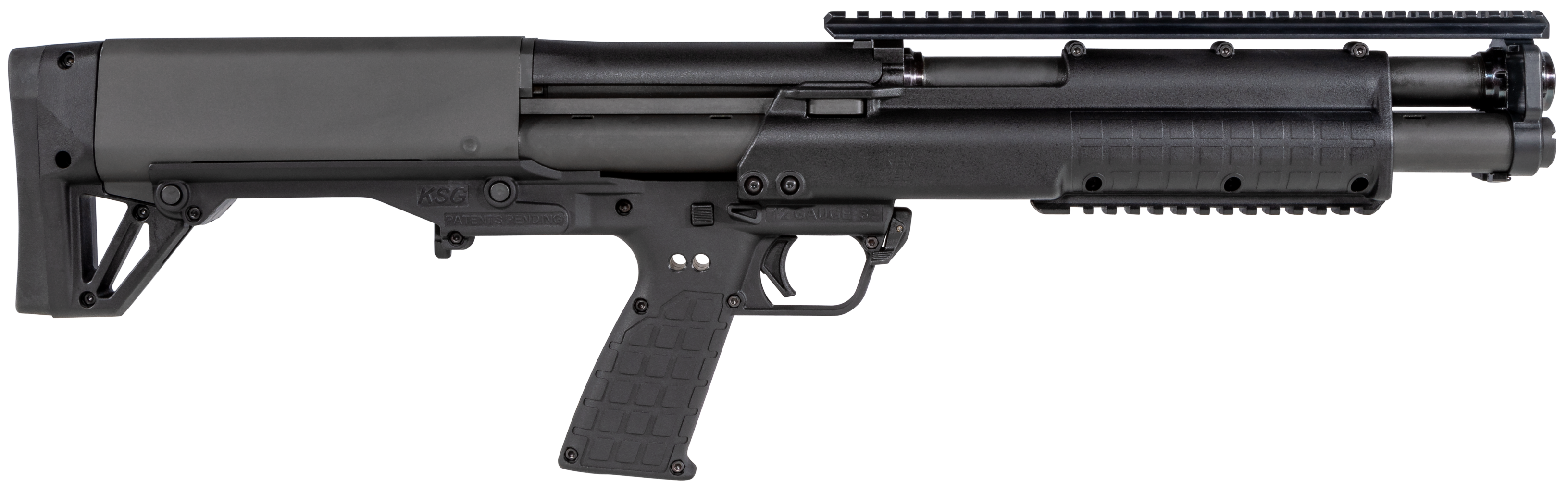 Kel-tec Ksg, Kel Ksgblk     12ga 3in            18.5 Pump