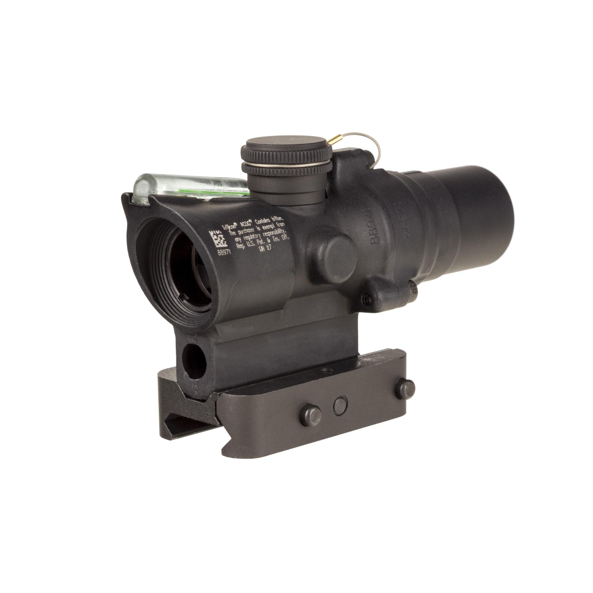 Trijicon ACOG TA44-C-400329 1.5X16mm Dual Illuminated Green Ring & 2 MOA Dot with Q-LOC Mount - Black Matte - image 1 of 10