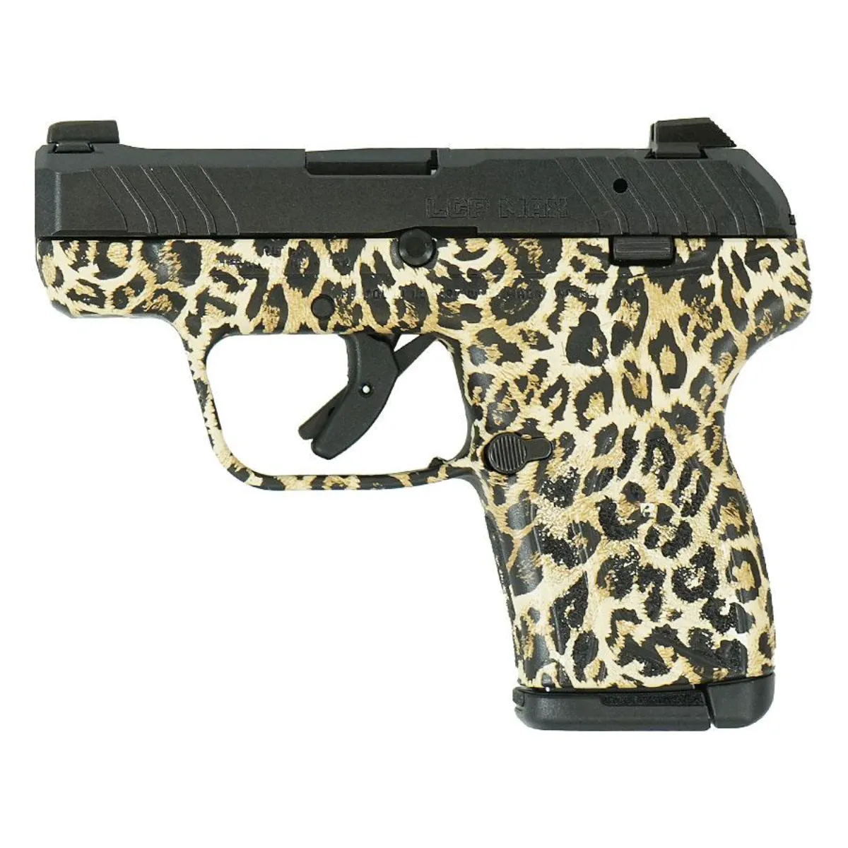 Ruger LCP 380 Max Custom Leopard .380 Auto 10rd Pistol