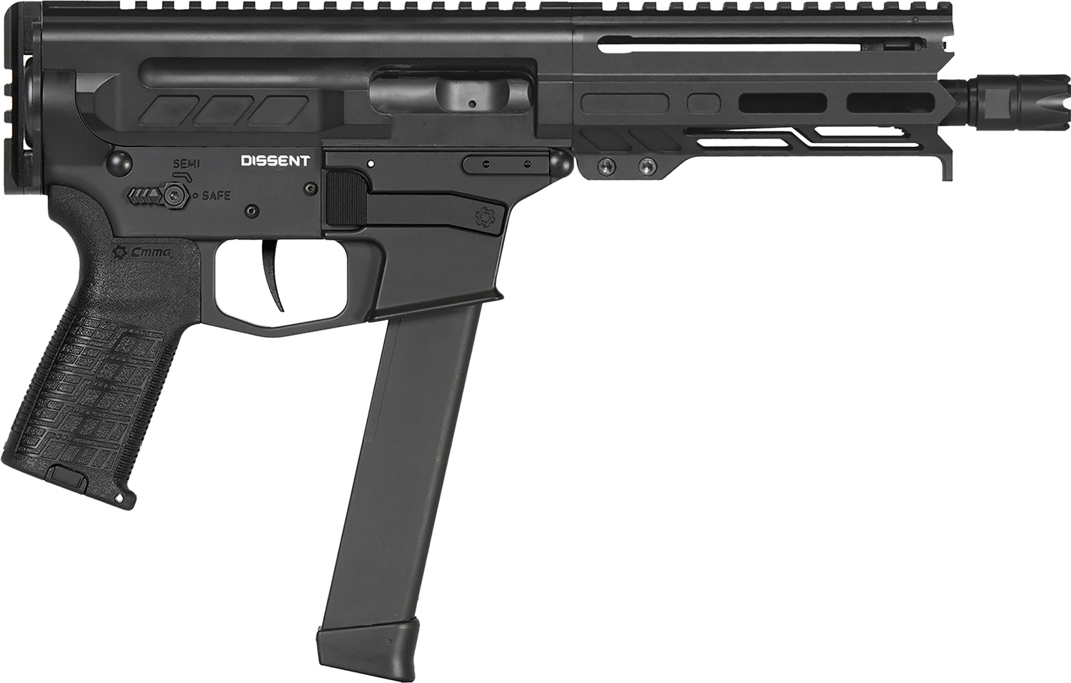 CMMG Dissent MKGS 9mm 33+1 6.5" Black Pistol