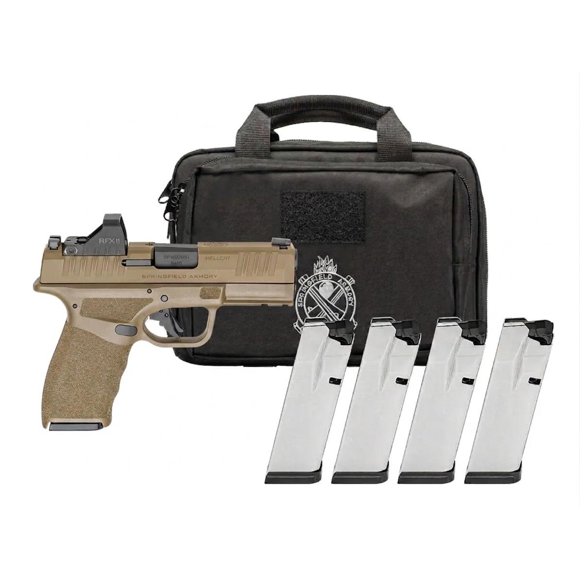 Springfield Armory Hellcat Pro OSP 9mm Luger 3.7in Pistol - Desert Flat Dark Earth - image 4 of 4
