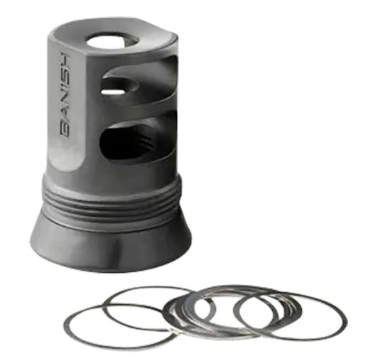 Banish Muzzle Brake .30 Cal Black 1/2x28 Threads - image 7 of 7
