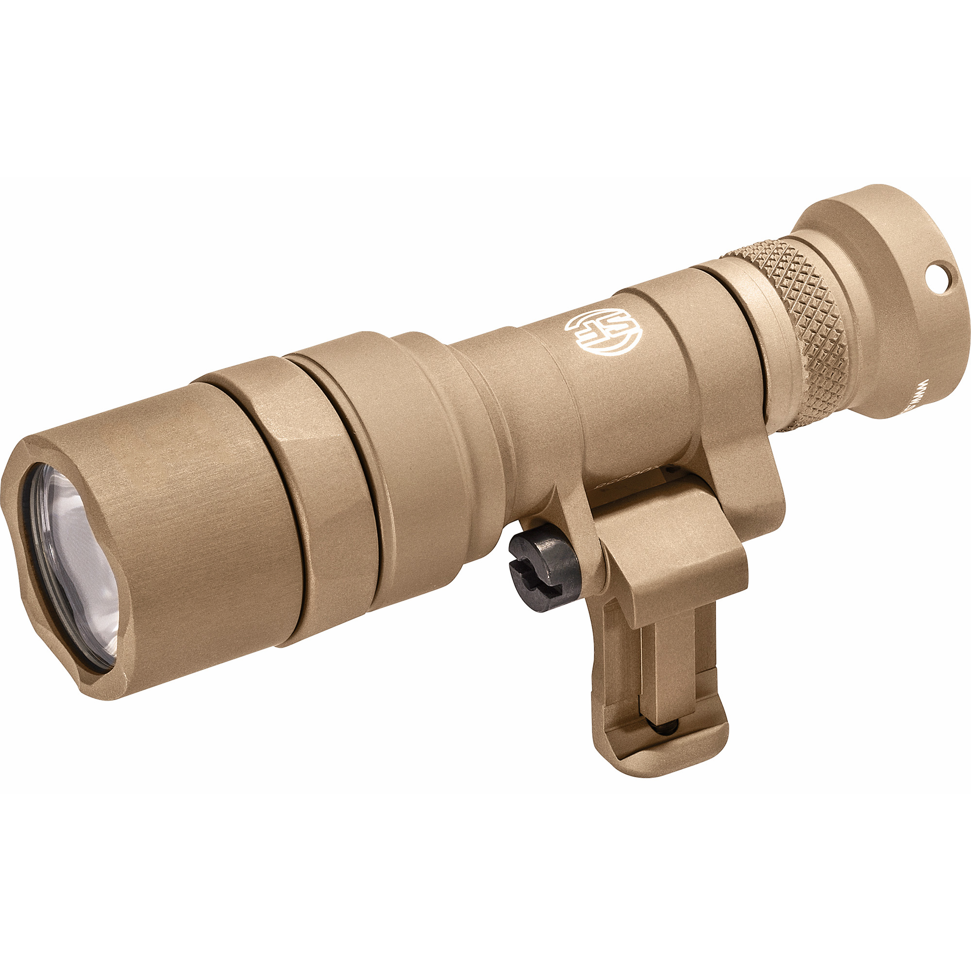 SureFire M340C Scout Pro Weapon Light, 500 Lumens, Tan, Picatinny/MLOK Mounts, Z68 Tailcap