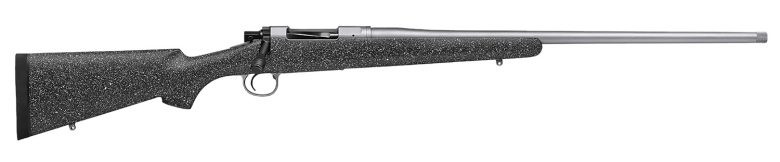 Nosler 40921 M21 30 Nosler 3+1 24" Barrel, Stainless Steel Nitride Metal Finish, Gray Speckled Black All-Weather Epoxy Stock