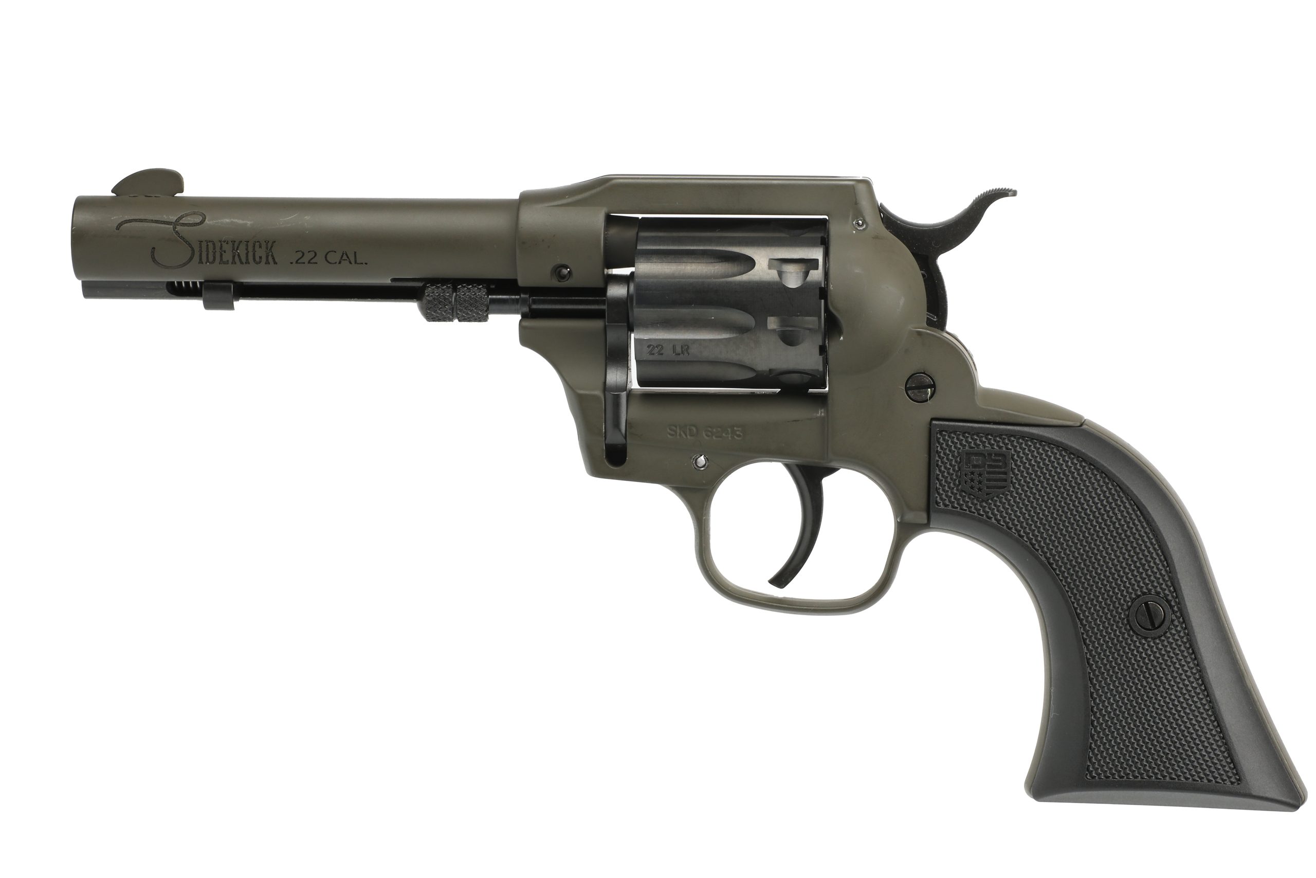 Diamondback Sidekick .22LR/.22MAG Revolver 4.5" ODG Combo