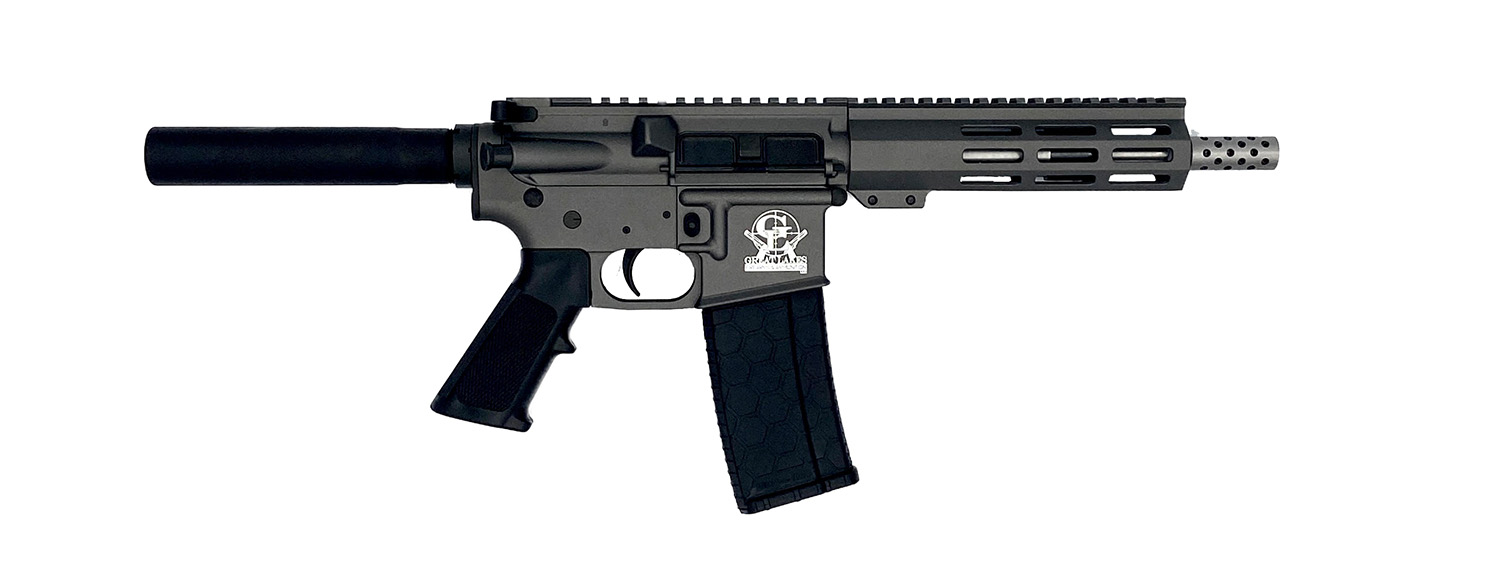 Great Lakes AR-15 223 Wylde 7.5" Tungsten Rec Pistol