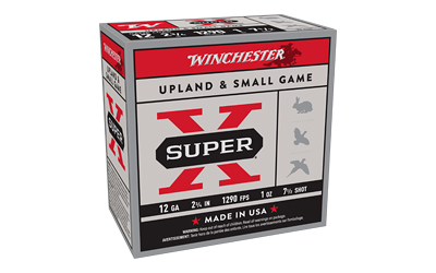 WINCHESTER SUPER X 12 GAUGE 2 3/4 #7.5 25 ROUNDS SHOTGUN SHEELS