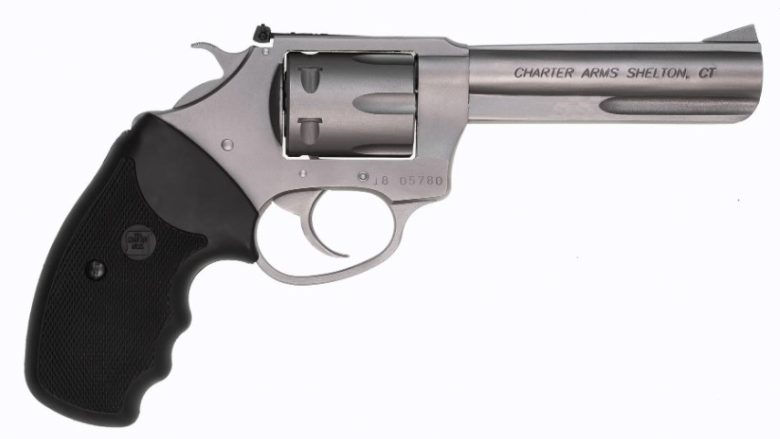 CHARTER ARMS TARGET PATHFINDER .22 LR ALUMINUM 8 SHOT 4.2IN ADJUSTABLE STANDARD ANODIZED STAINLESS STEEL 72242