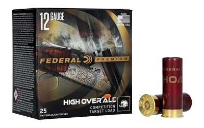 Federal Premium High Over All Competition Target Load 12 Gauge 2.75" #7.5 Shot