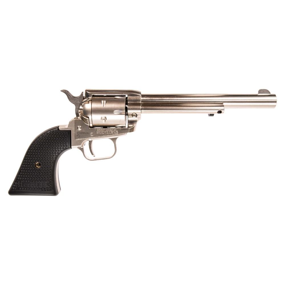 Heritage Rough Rider 22LR Revolver 6.5" Barrel Black with Star Polymer Grips