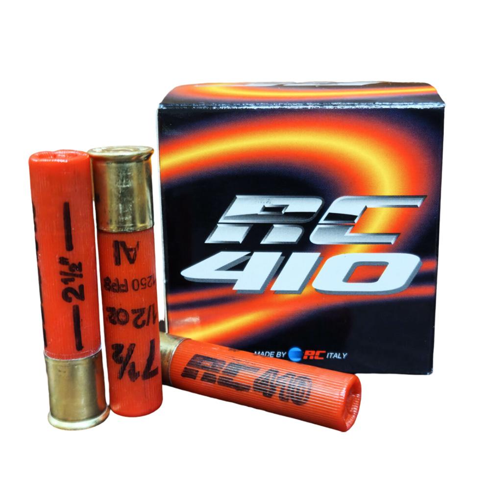 RC Cartridge 410 Shotshells 410ga 2-1/2" 1/2oz 1345 fps #7.5 25/ct