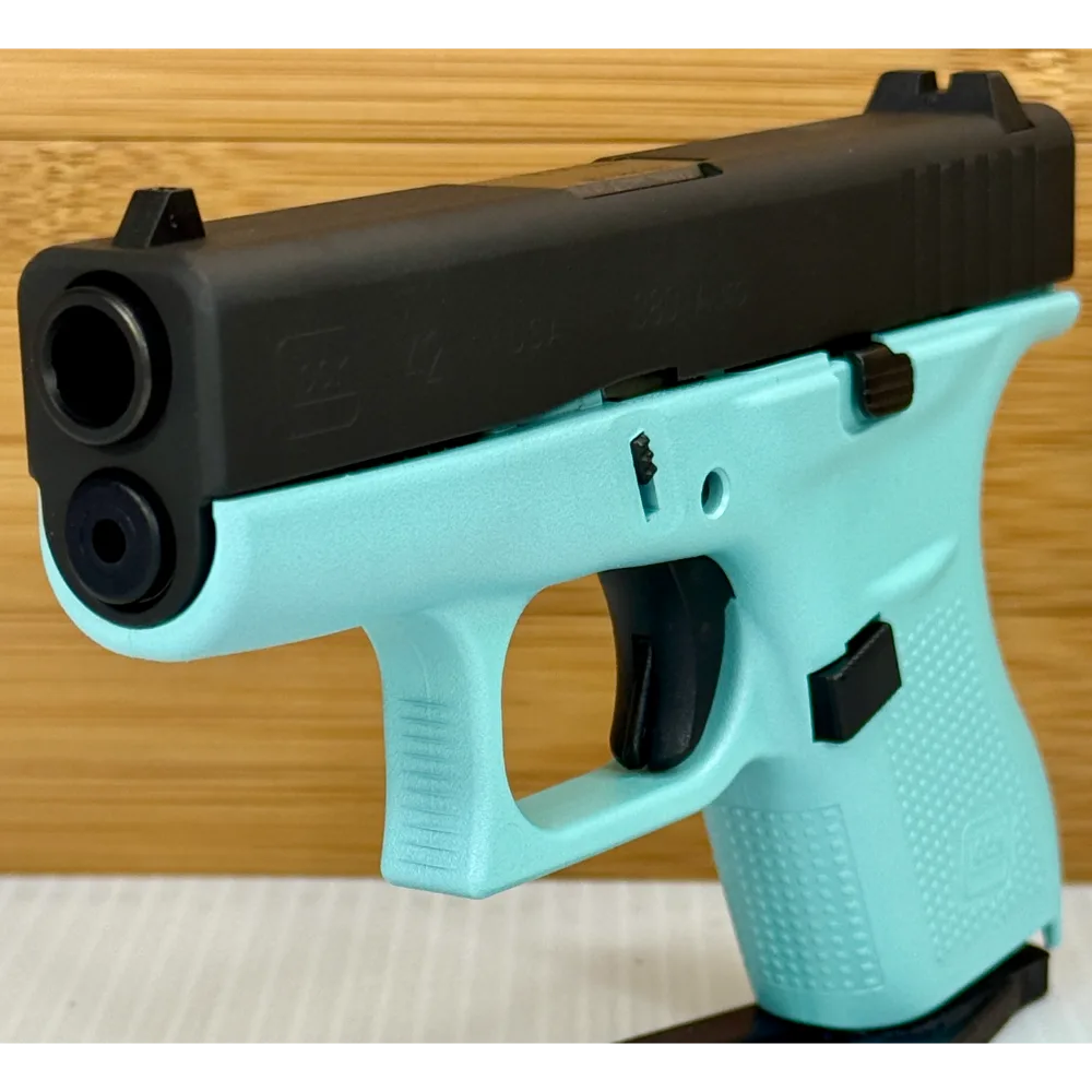 GLOCK 42 ROBINS EGG BLUE 380ACP 6RD PISTOL - image 3 of 7