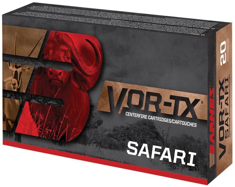 Barnes VOR-TX Safari 458 Lott 500gr TSX FB 20rd Hunting Ammo