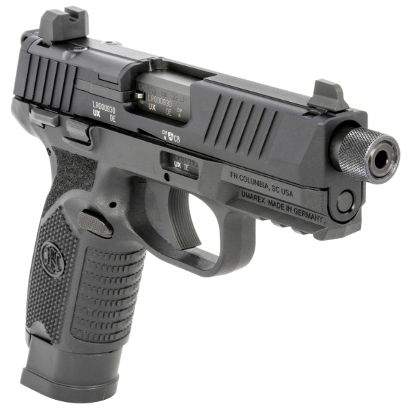 FN 502 Black Tactical 22lr 4.6" 15 Round Pistol