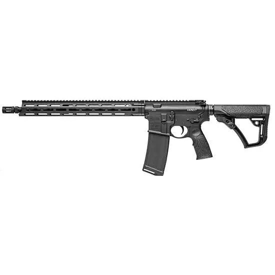 DANIEL DEFENSE DDM4V7 5.56 RIFLE 16" MOD RAIL, BLACK 1-30RD MAG