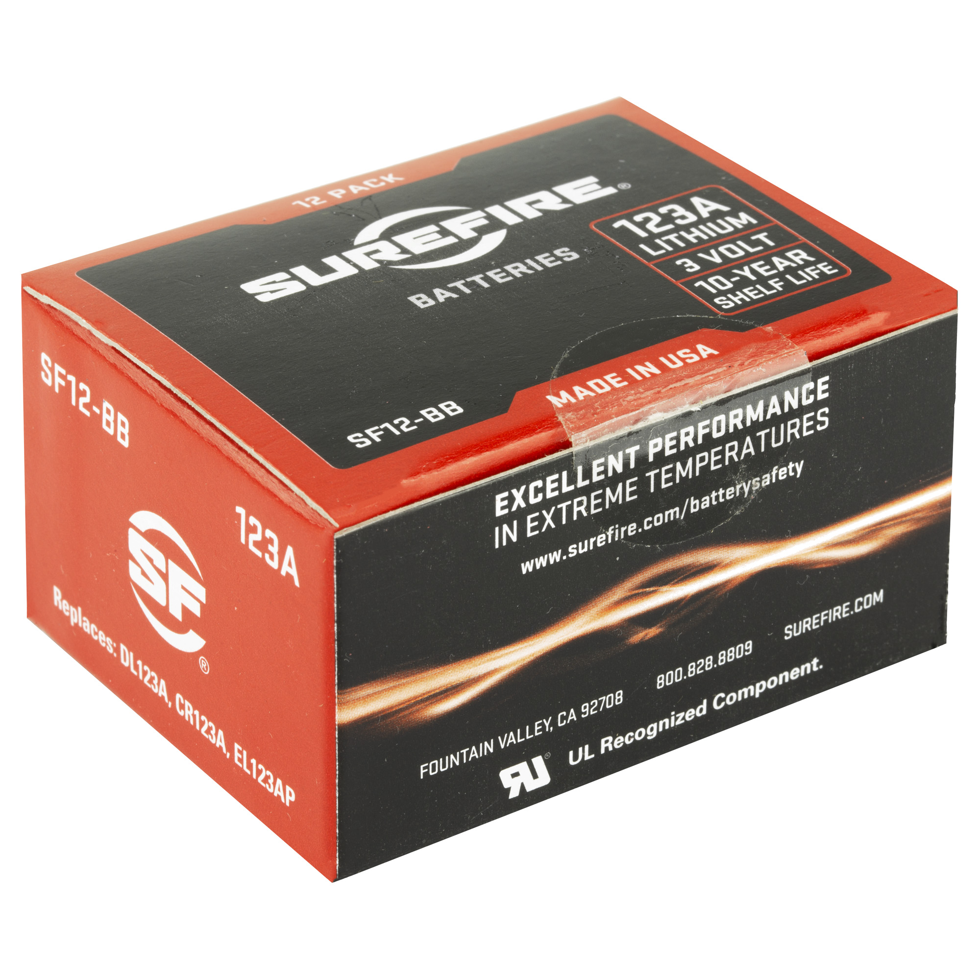 SureFire 123A Batteries (12-Pack)