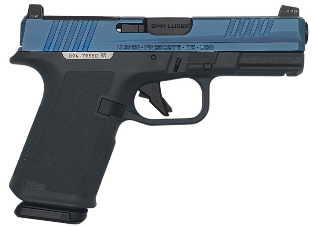 Ruger RXM Satin Blue 9mm 4" – 15rd PMAG GL9 Included