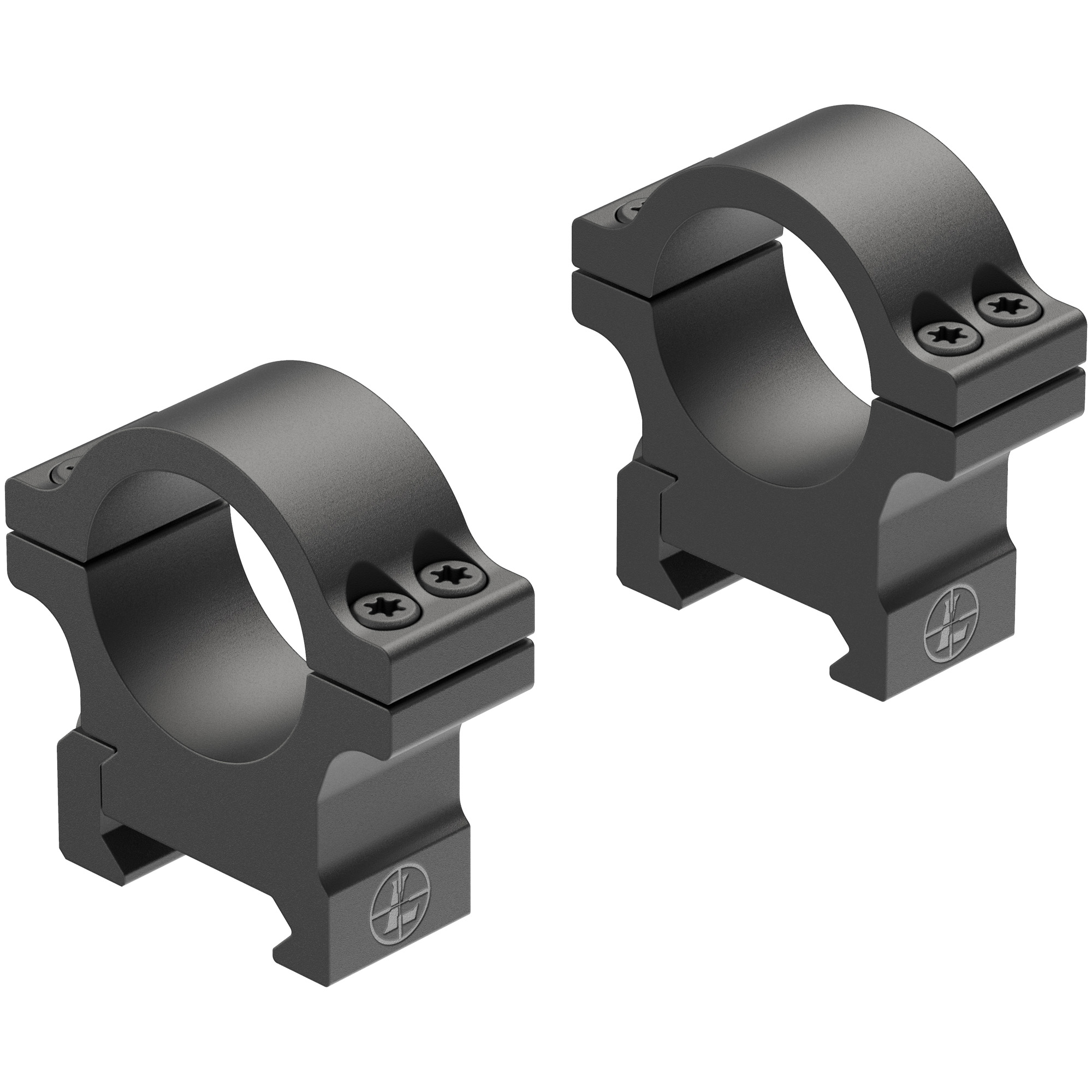 Leupold Open Range Cross-Slot 1" Medium Matte Black