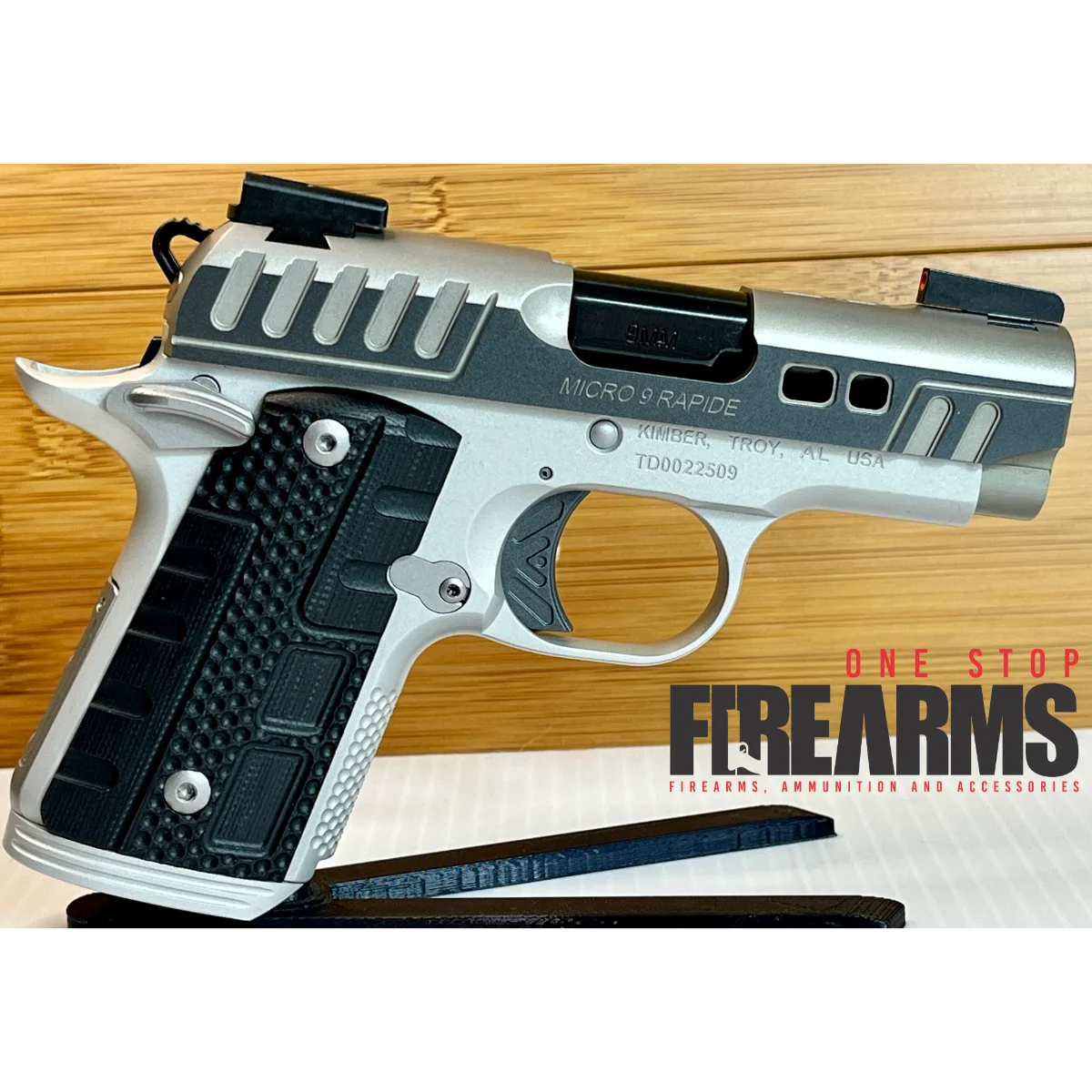 Kimber Micro 9 Rapide Black Ice 9mm 3.15" 7+1 Carry Pistol