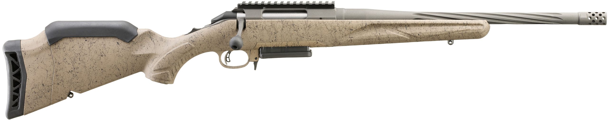 Ruger American Gen II Ranch FDE 6.5 Creedmoor 16.1" Rifle