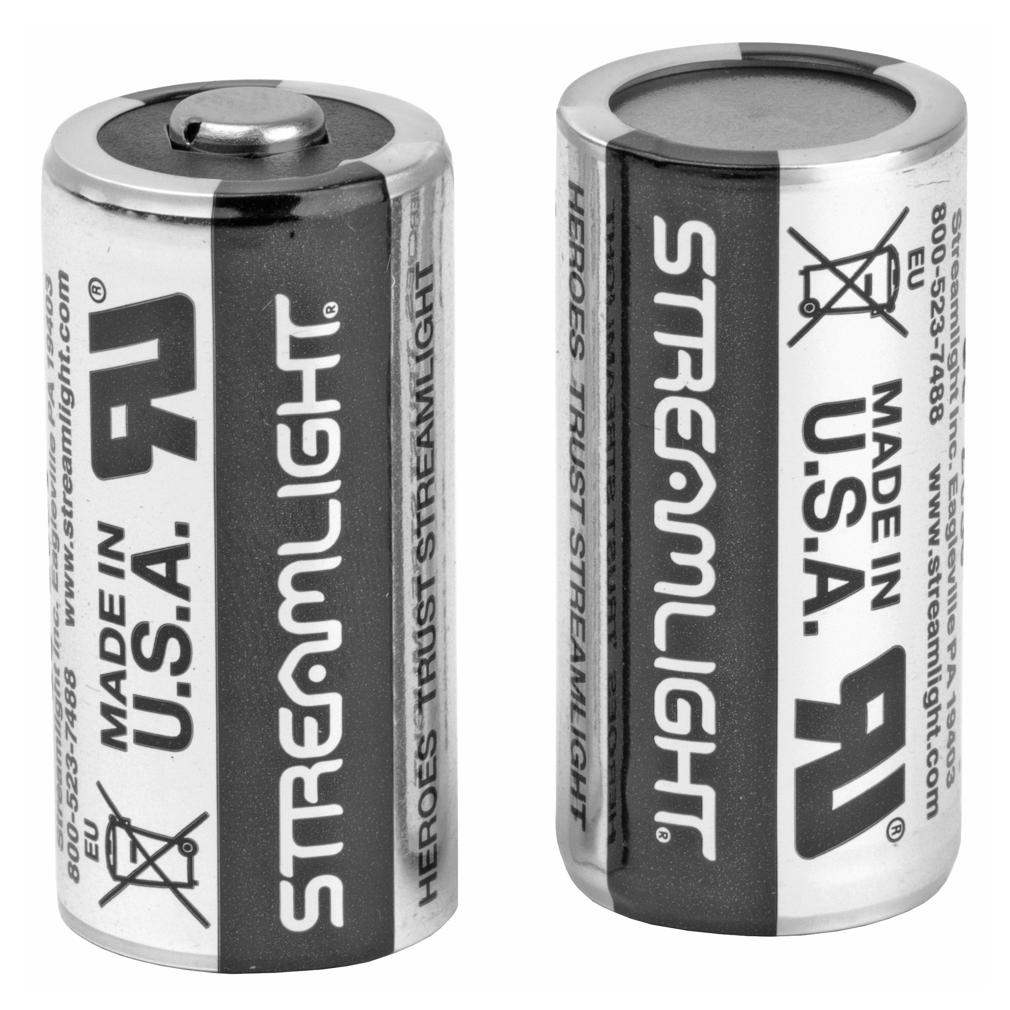 Streamlight CR123A Lithium Batteries