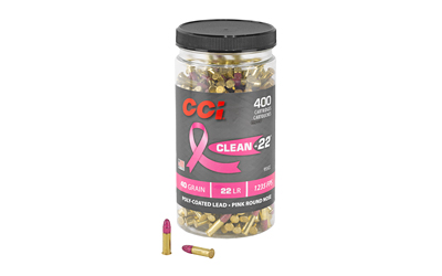 CCI Clean-22 Pink .22 LR 40gr HV 400rd
