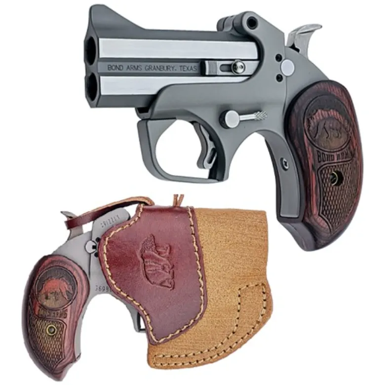 Bond Arms Grizzly .45 Colt/.410 Bore Derringer 3" Rosewood