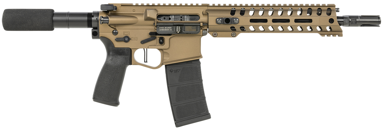 POF Renegade+ Gen 4 5.56 Pistol 10" Bronze MFT