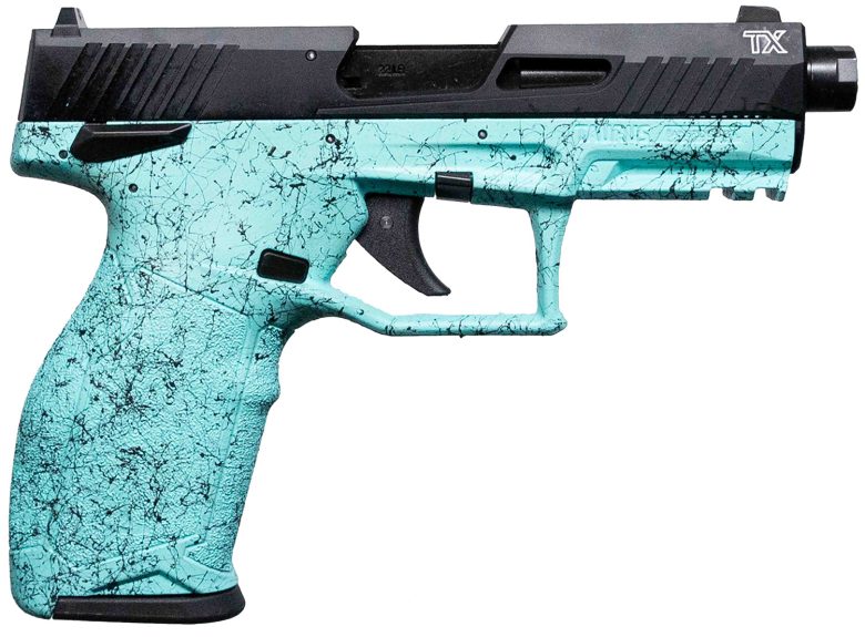 Taurus TX22 Cyan Blue Gen 2 .22 LR 4.1" 10+1 Threaded Barrel Polymer Pistol