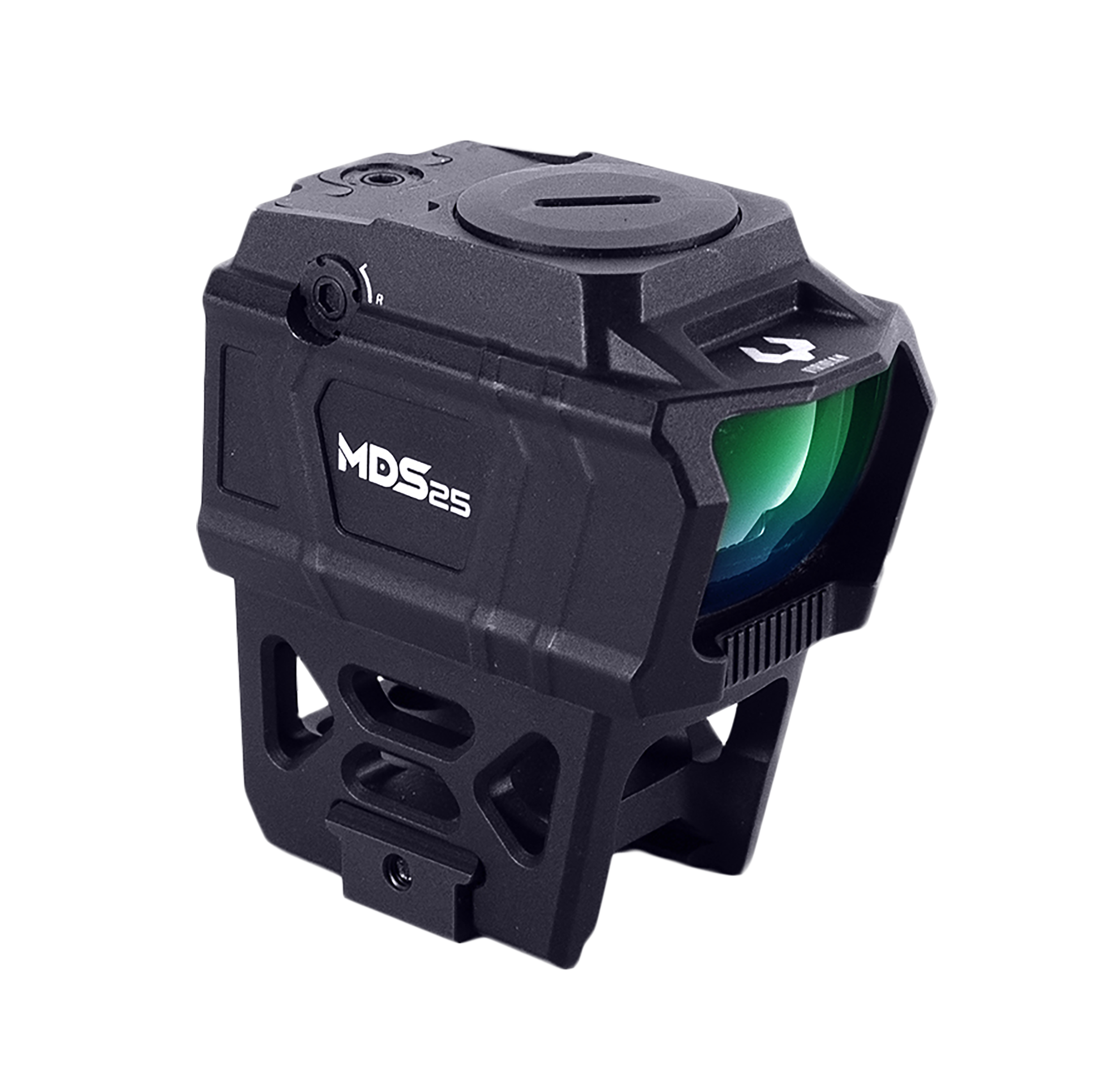 Viridian MDS25 Reflex Sight, 3 MOA Green Dot, 1x30mm, Black - image 4 of 9