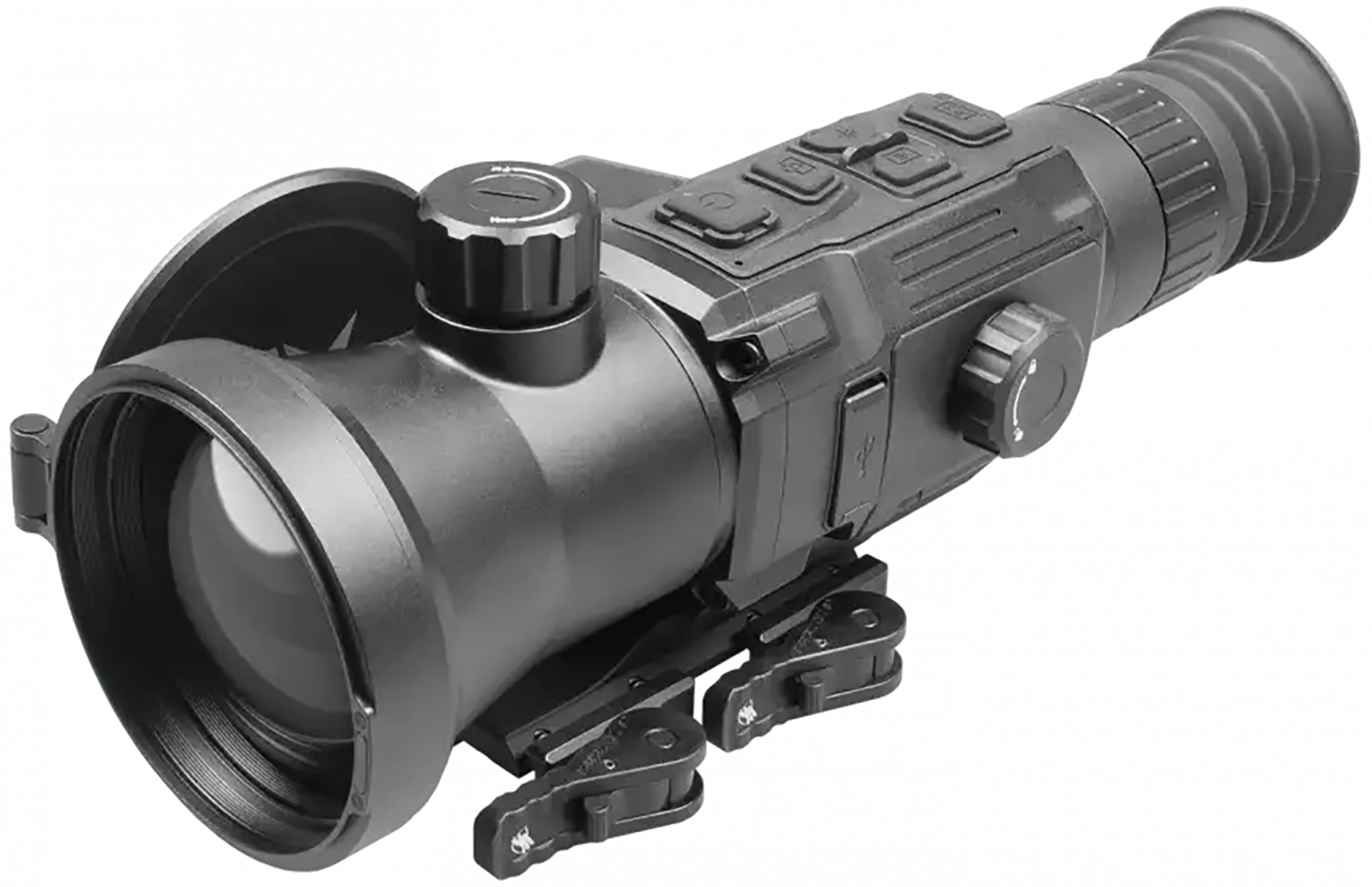 AGM Global Vision Evolver LRF Thermal Imaging Scope, 60mm, 2.5-20x Magnification, 1280x1024 Resolution, Black - image 3 of 10