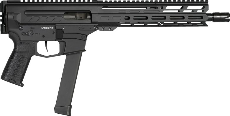 CMMG Dissent MKGS 9mm 33+1 10.5" Black M-LOK