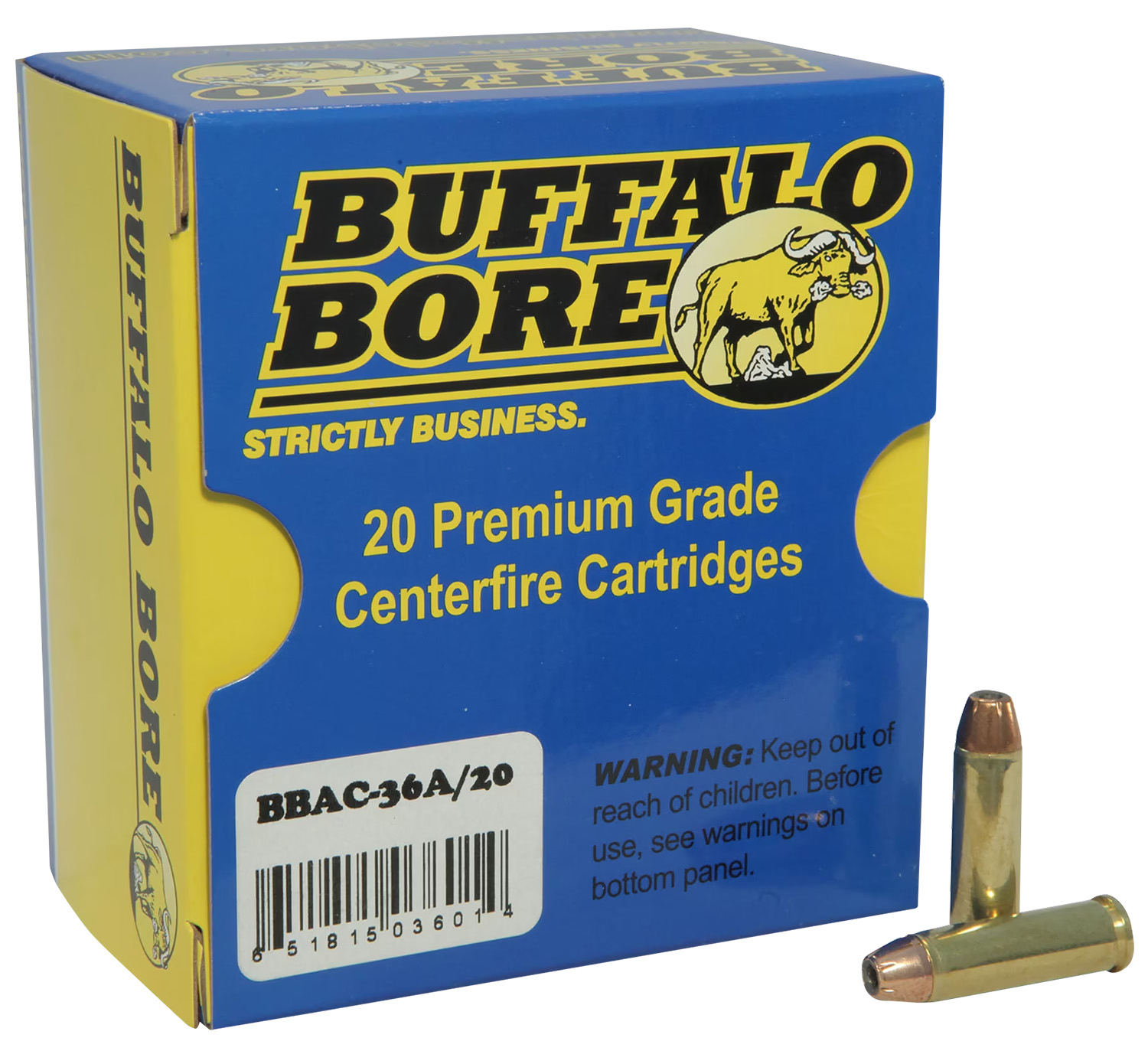 Buffalo Bore Heavy 35 Rem 220gr SJFP Strictly Business 20rd Box