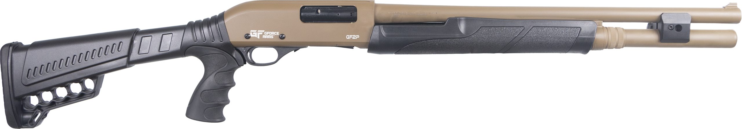 GForce Arms GF2P 12GA 20" Shotgun 7rd FDE Tactical Grip