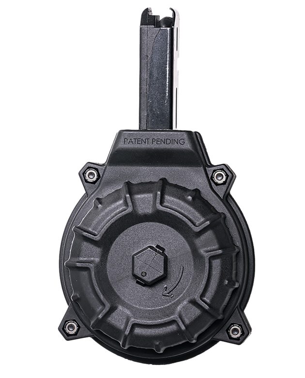 ProMag DRMA105 40rd Drum 45 ACP Black Polymer